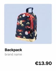 Photo du sac à dos